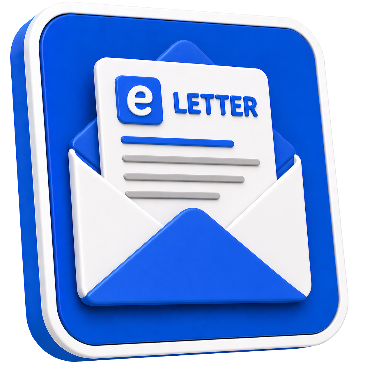 eLetter — letter management module preview — Setuk political ERP