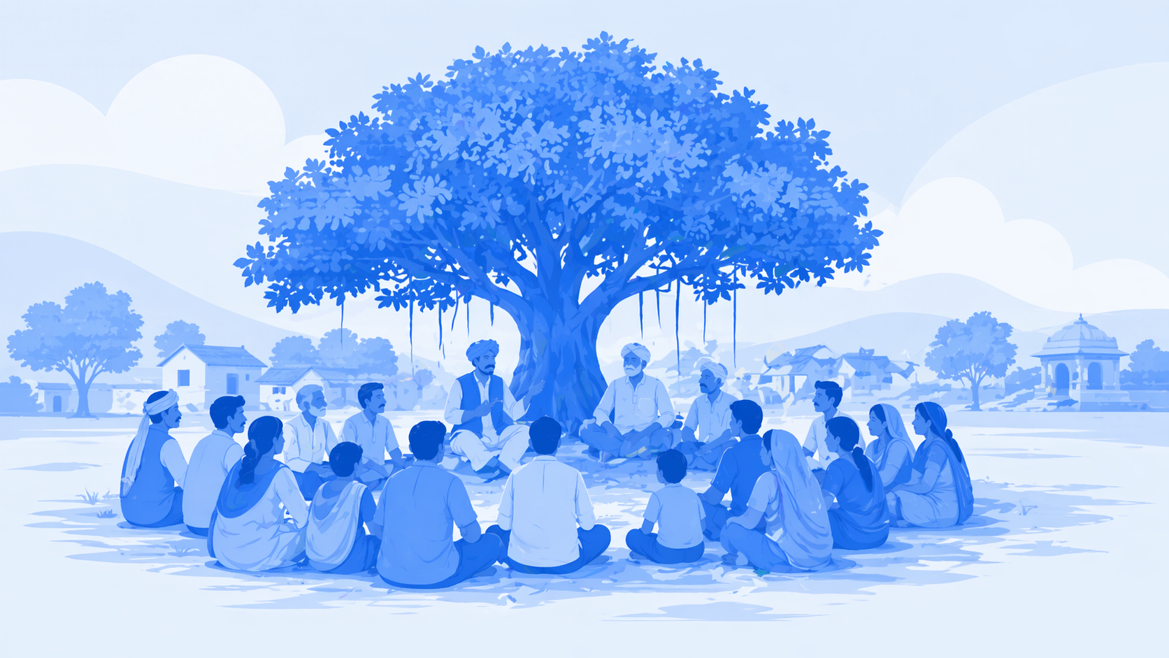 Local body representatives — illustration of elected seats Setuk political ERP serves