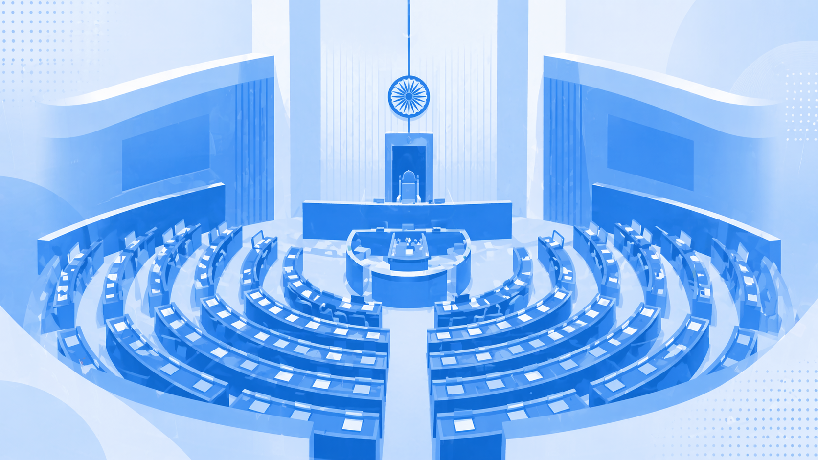 Rajya Sabha MPs — illustration of elected seats Setuk political ERP serves